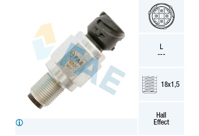 Sensor, velocidade/rotações