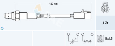 Sonda Lambda FAE 77305
