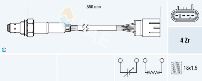 Sonda Lambda FAE 77465