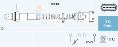Sonda Lambda FAE 77494