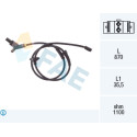 Sensor, rotações da roda