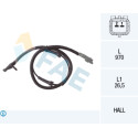 Sensor, rotações da roda