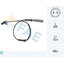 Sensor, rotações da roda