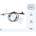 Sensor, rotações da roda