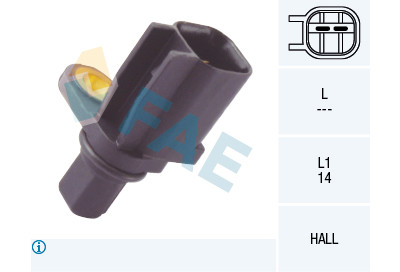 Sensor, rotações da roda