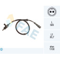 Sensor, rotações da roda