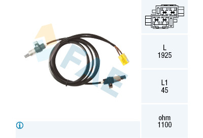 Sensor, rotações da roda