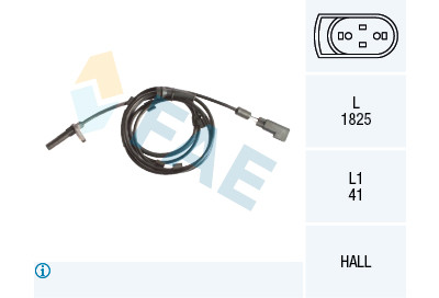 Sensor, rotações da roda