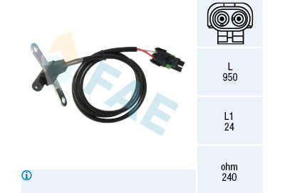 Gerador de pulsos, volante FAE 79026