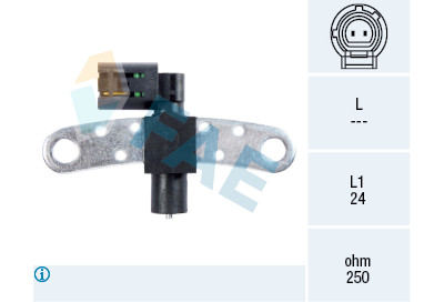Sensor de rotação, controle do motor FAE 79029