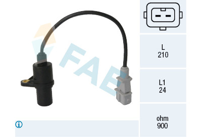 Gerador de pulsos, virabrequim FAE 79047