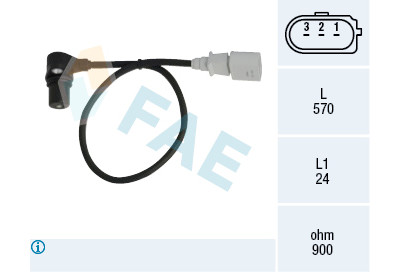 Gerador de pulsos, virabrequim FAE 79056