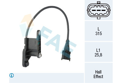 Sensor, posição da árvore de cames