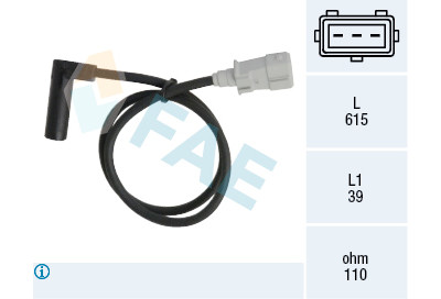 Sensor, pulso de ignição FAE 79153