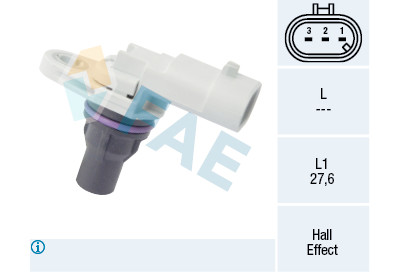 Sensor de rotação, controle do motor FAE 79171