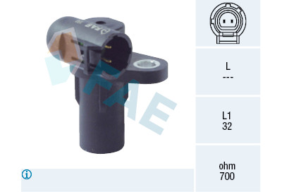 Gerador de pulsos, virabrequim FAE 79183