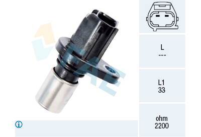 Sensor, posição da árvore de cames