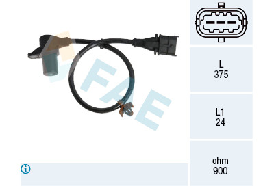 Gerador de pulsos, virabrequim FAE 79303