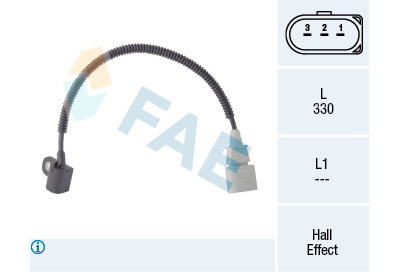 Sensor de posição do eixo de comando FAE 79341