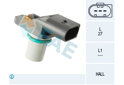 Sensor de posição do eixo de comando FAE 79361