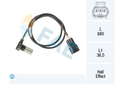 Sensor de posição do eixo de comando FAE 79433