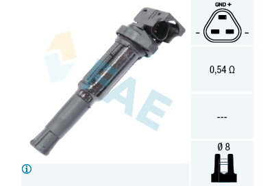 Bobina de ignição FAE 80247