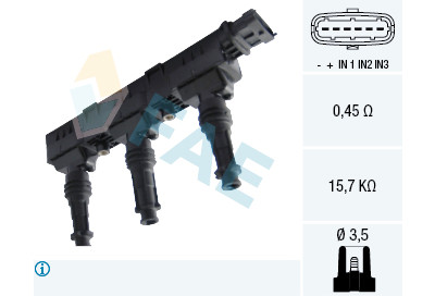 Bobina de ignição FAE 80259