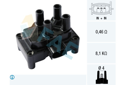 Bobina de ignição FAE 80285