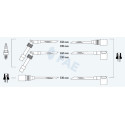 Conjunto de cabos de ignição FAE 85087