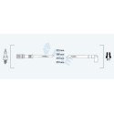 Conjunto de cabos de ignição FAE 85280
