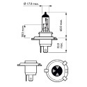 Lâmpada, farol de longo alcance LongLife EcoVision