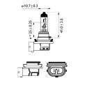 Lâmpada, farol de longo alcance LongLife EcoVision