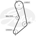 Jogo de correias dentadas PowerGrip®