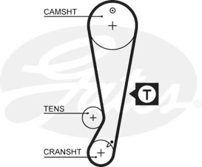 Jogo de correias dentadas PowerGrip®