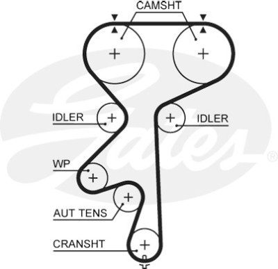 Jogo de correias dentadas PowerGrip®
