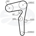 Jogo de correias dentadas PowerGrip®