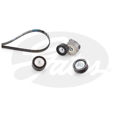 Jogo de correias trapezoidais estriadas poli V Micro-V® Kit