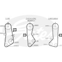 Jogo de correias dentadas PowerGrip®