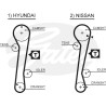 Jogo de correias dentadas PowerGrip®