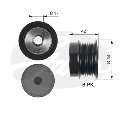 Roda livre do alternador DriveAlign®