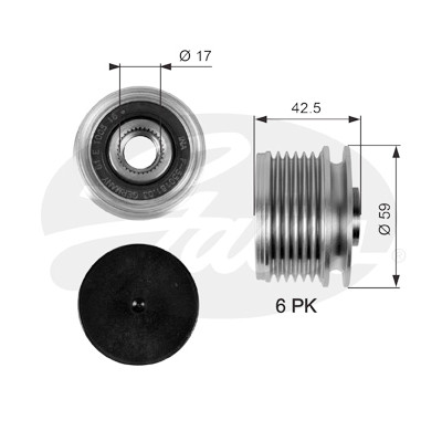 Roda livre do alternador DriveAlign®