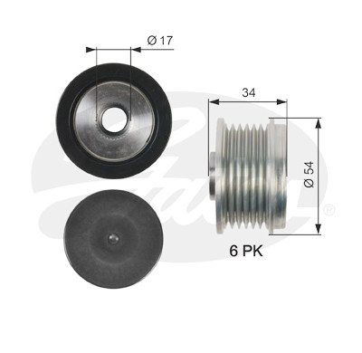 Roda livre do alternador DriveAlign®