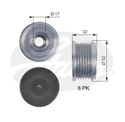 Roda livre do alternador DriveAlign®