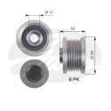 Roda livre do alternador DriveAlign®