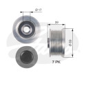 Roda livre do alternador DriveAlign®