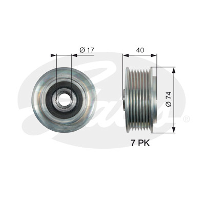 Roda livre do alternador DriveAlign®