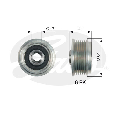 Roda livre do alternador DriveAlign®