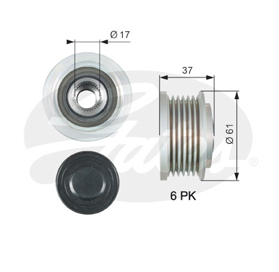 Roda livre do alternador DriveAlign®