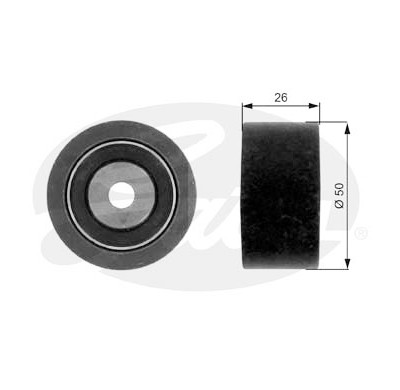 Polia de desvio/de guia, correia trapezoidal estriada poli V DriveAlign®