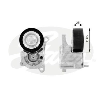 Rolo tensor, correia trapezoidal estriada poli V DriveAlign®